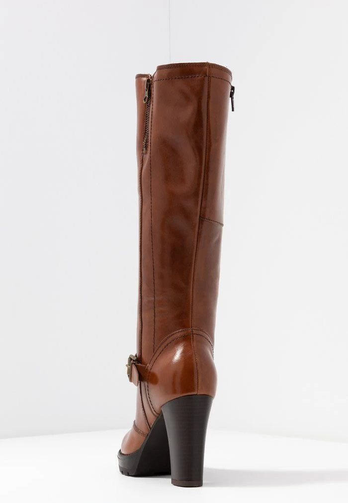 Botte ANNA FIELD Anna Field Leather Boots Marron Femme | VQN-7889557